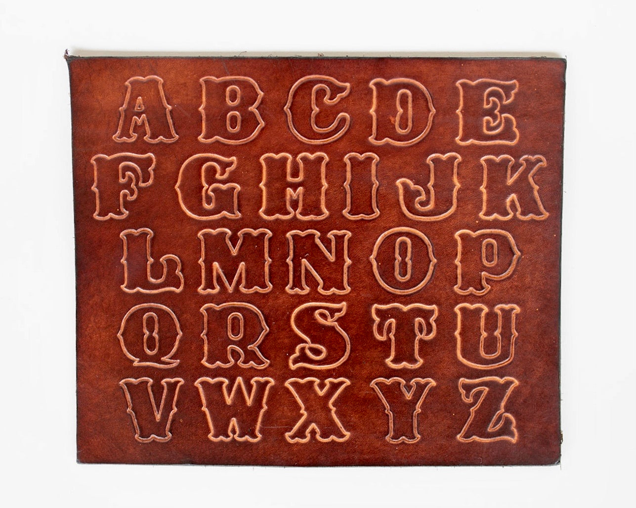 Western Font Shot Glass