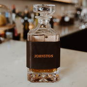 Leather Decanter
