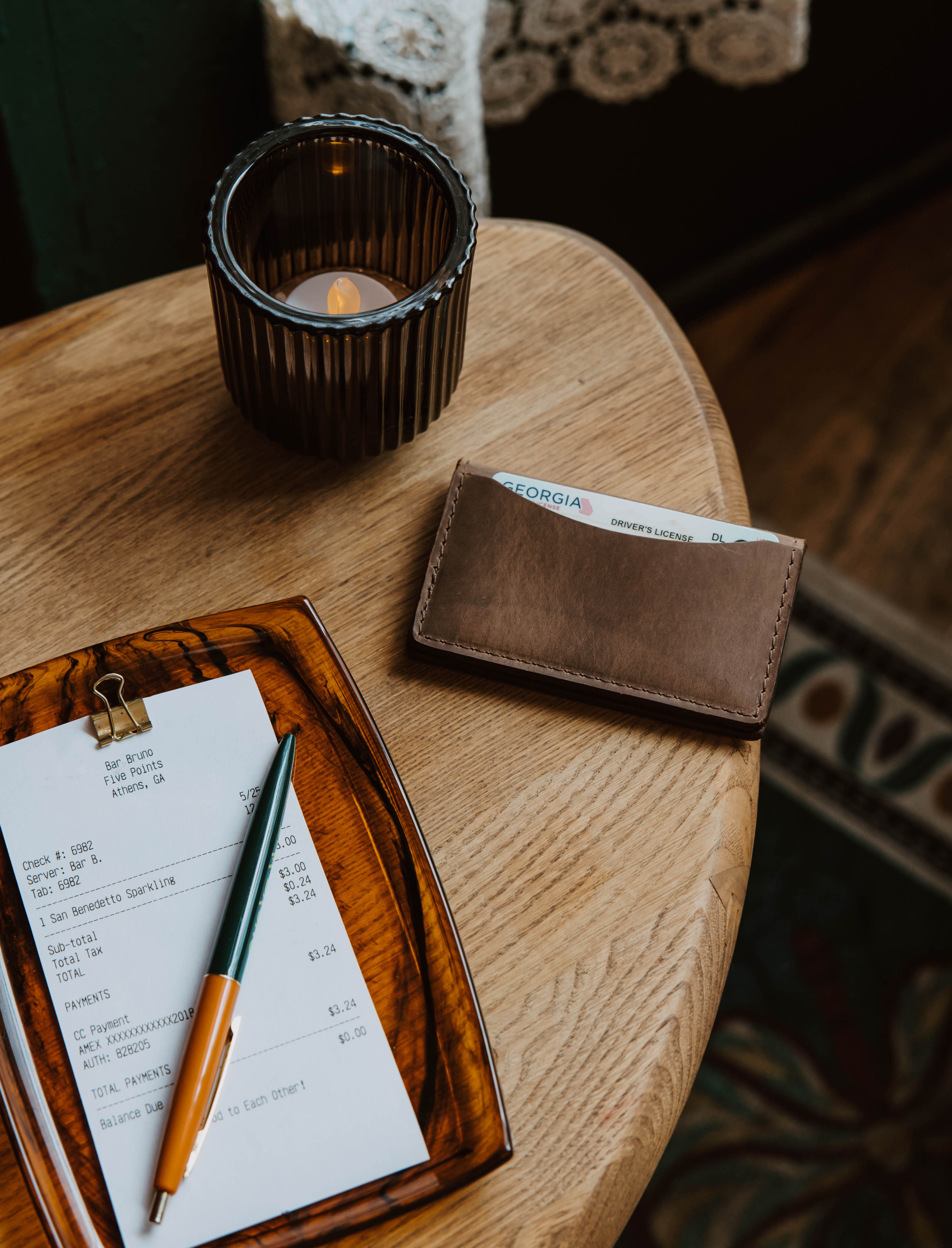 Leather Minimalistic Cardholder Wallet