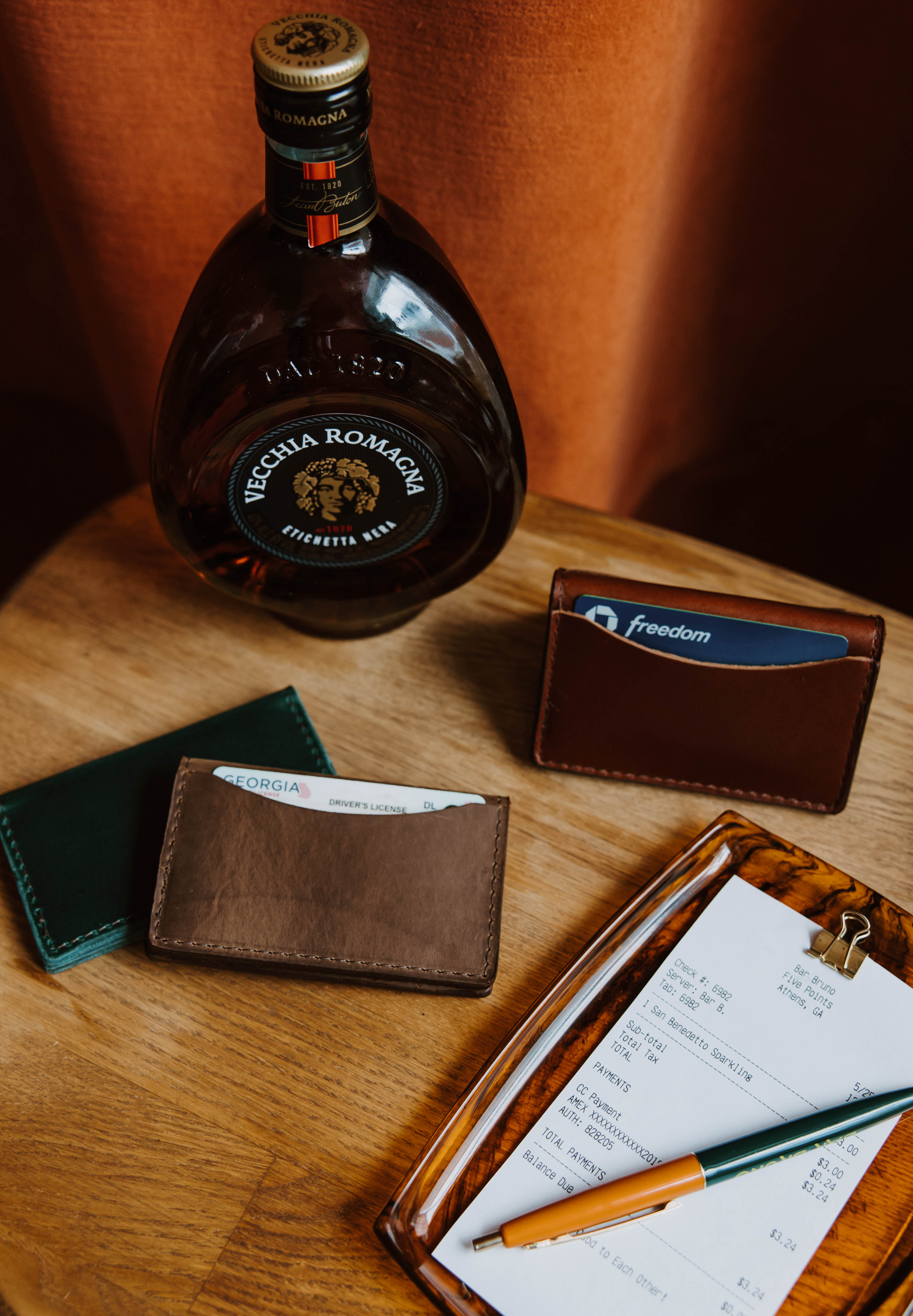Leather Minimalistic Cardholder Wallet