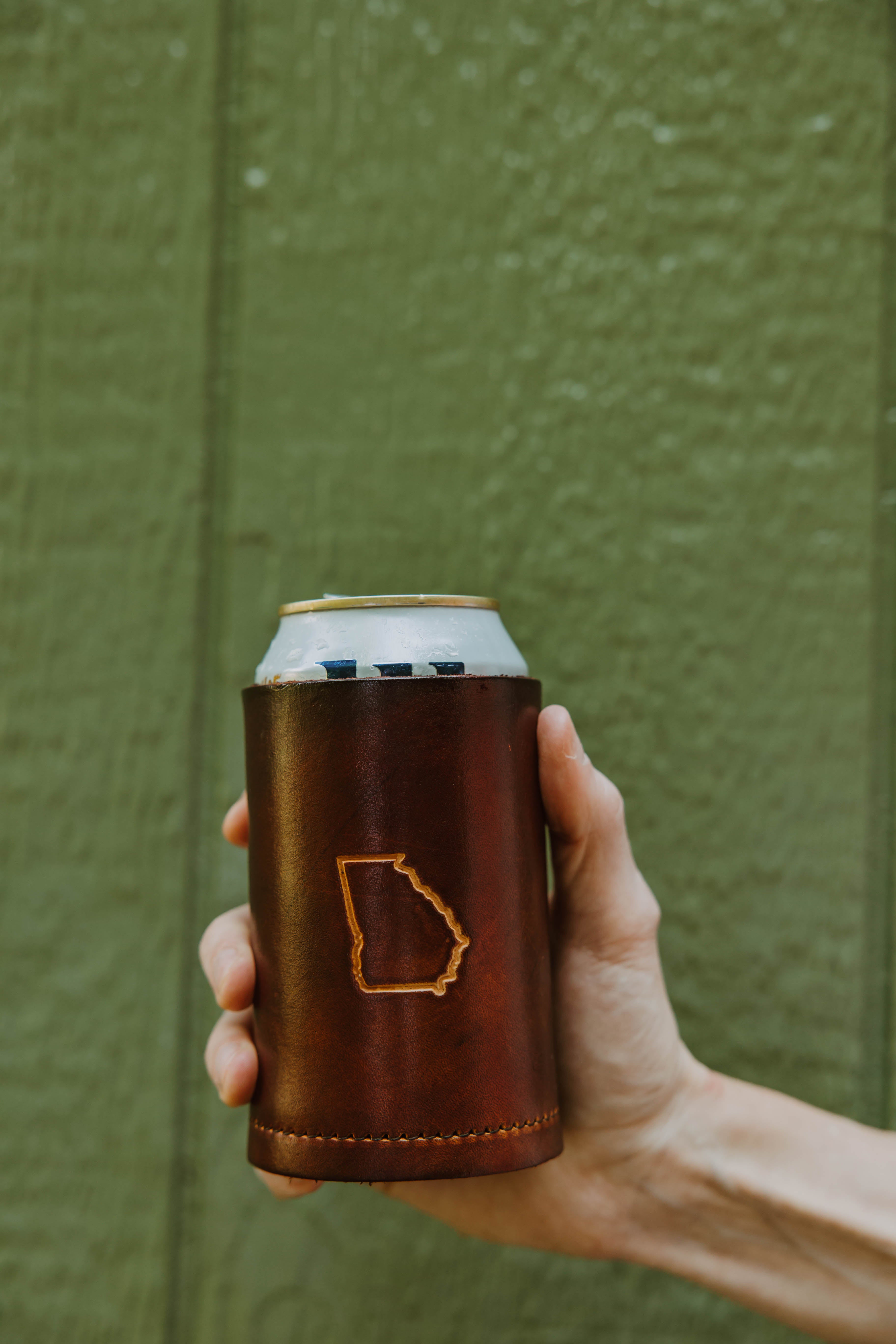 Leather Drink Koozie