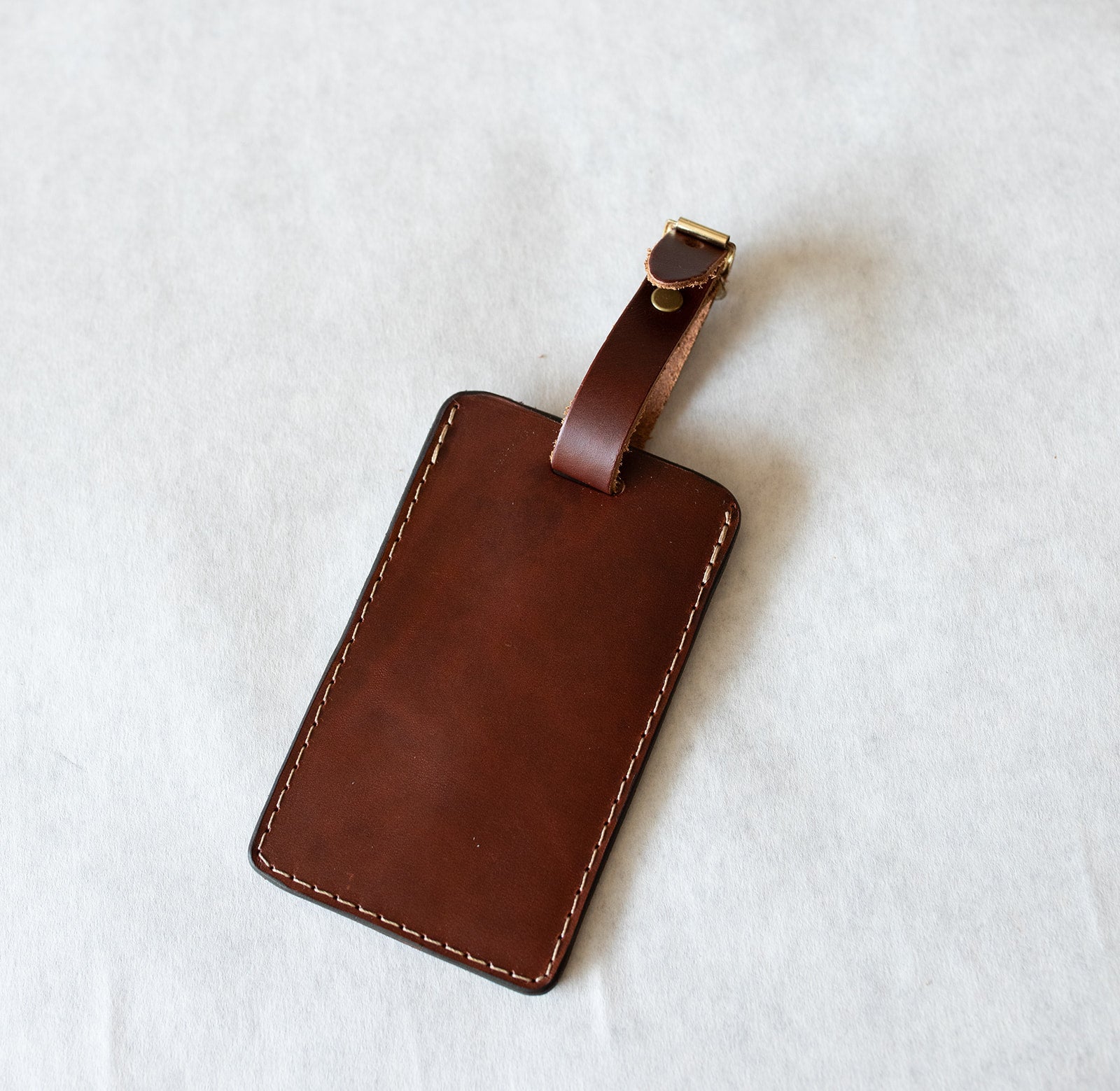 Leather Luggage Tag