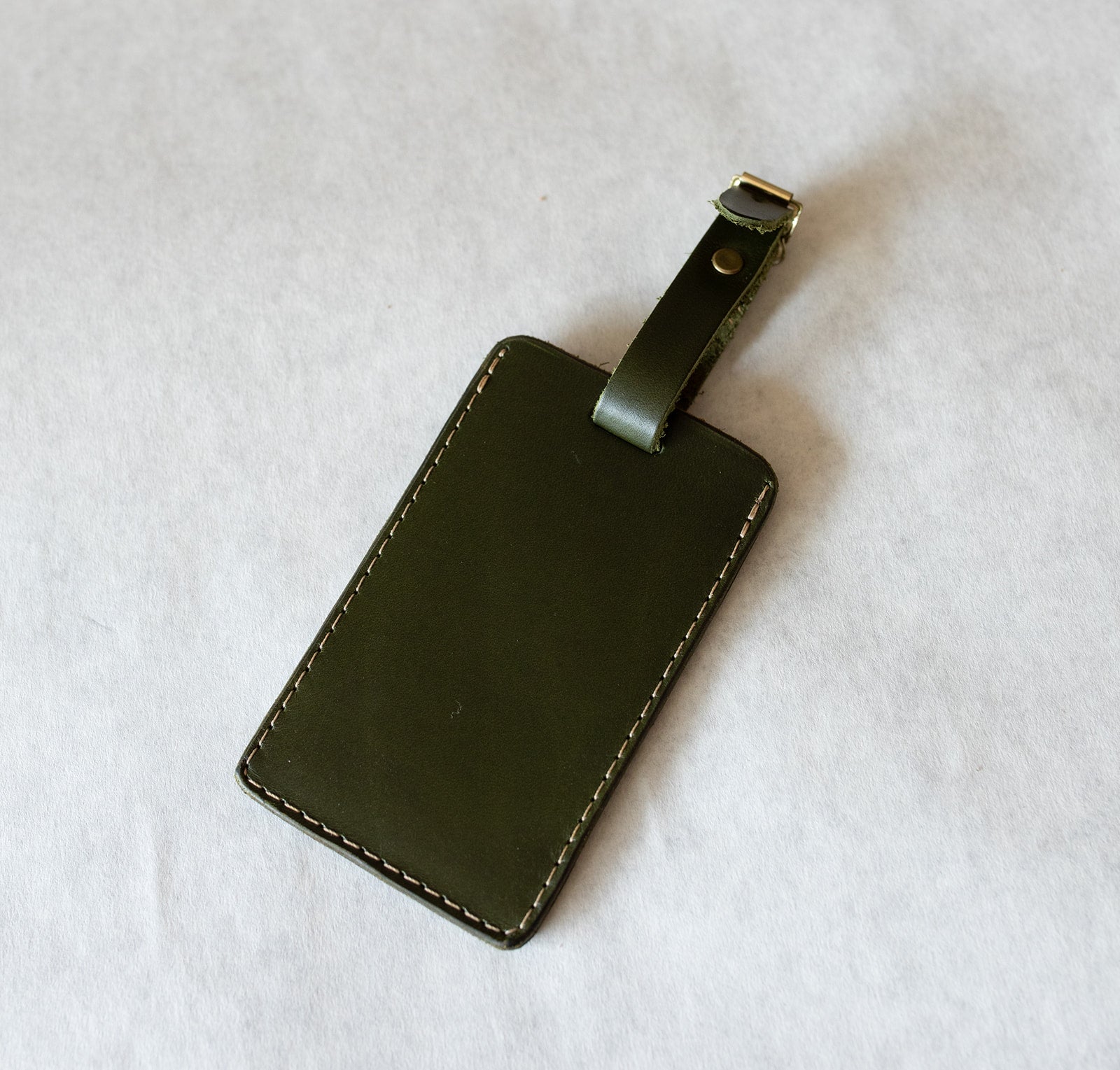 Leather Luggage Tag