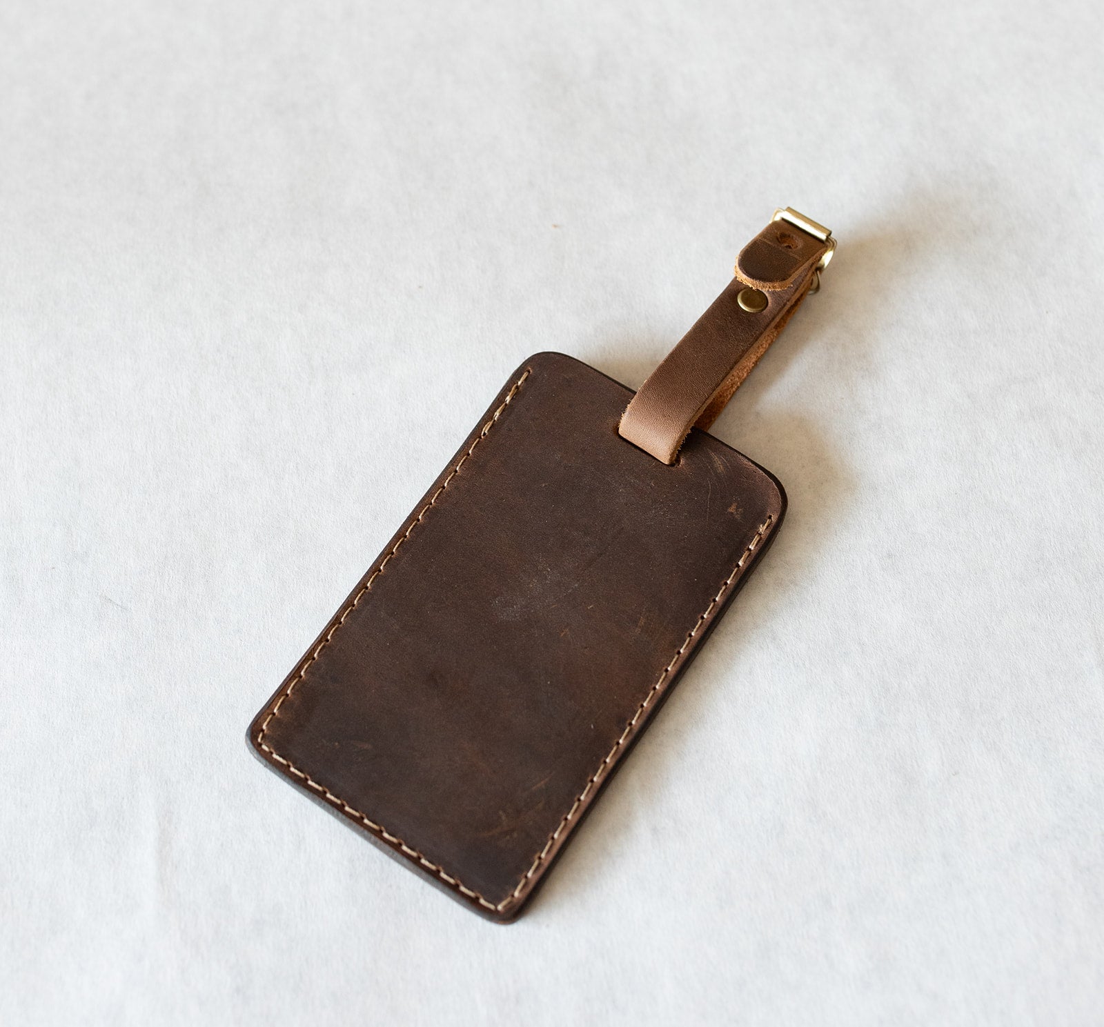 Leather Luggage Tag