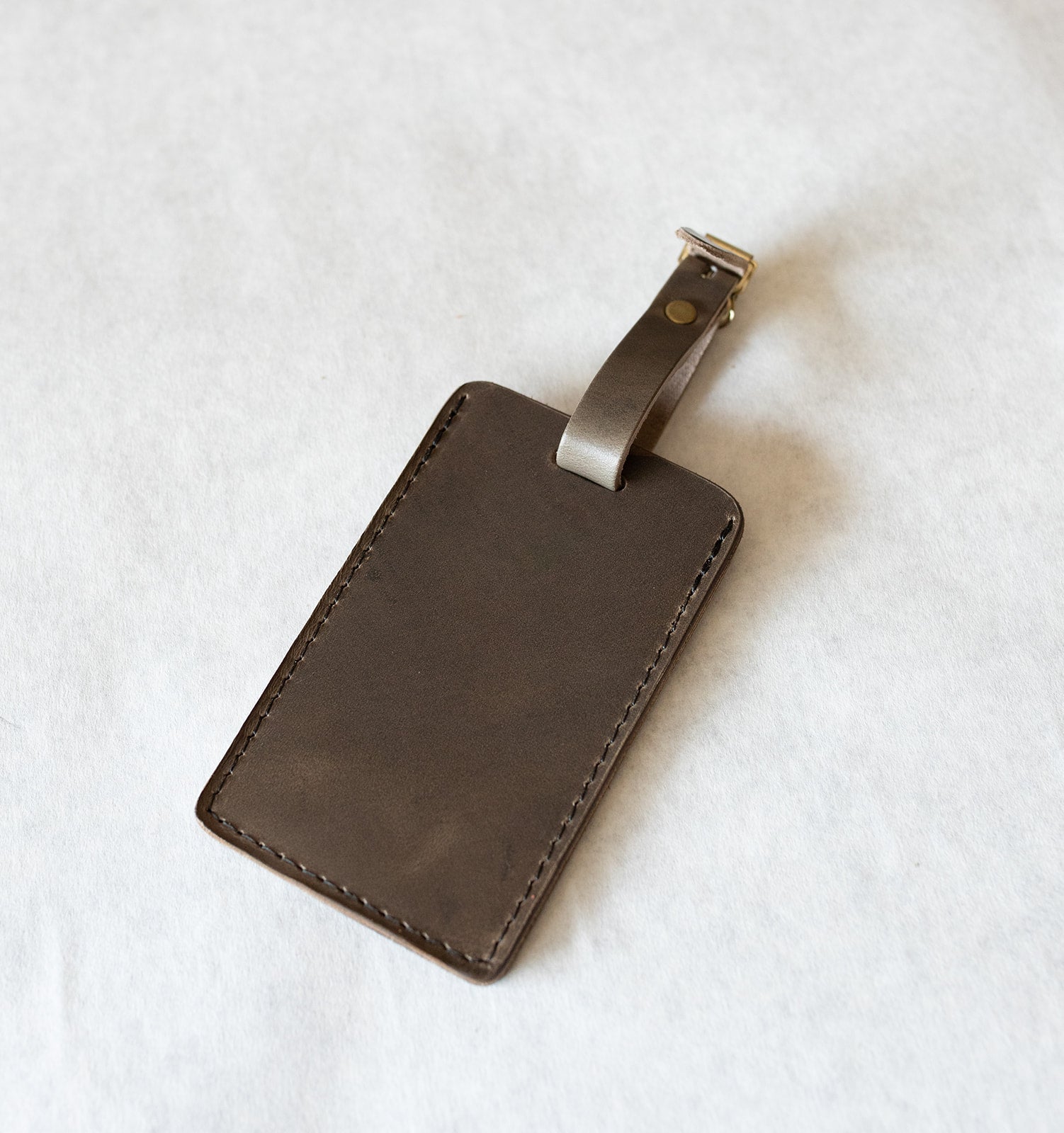 Leather Luggage Tag