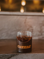 Cheers Whiskey Glass