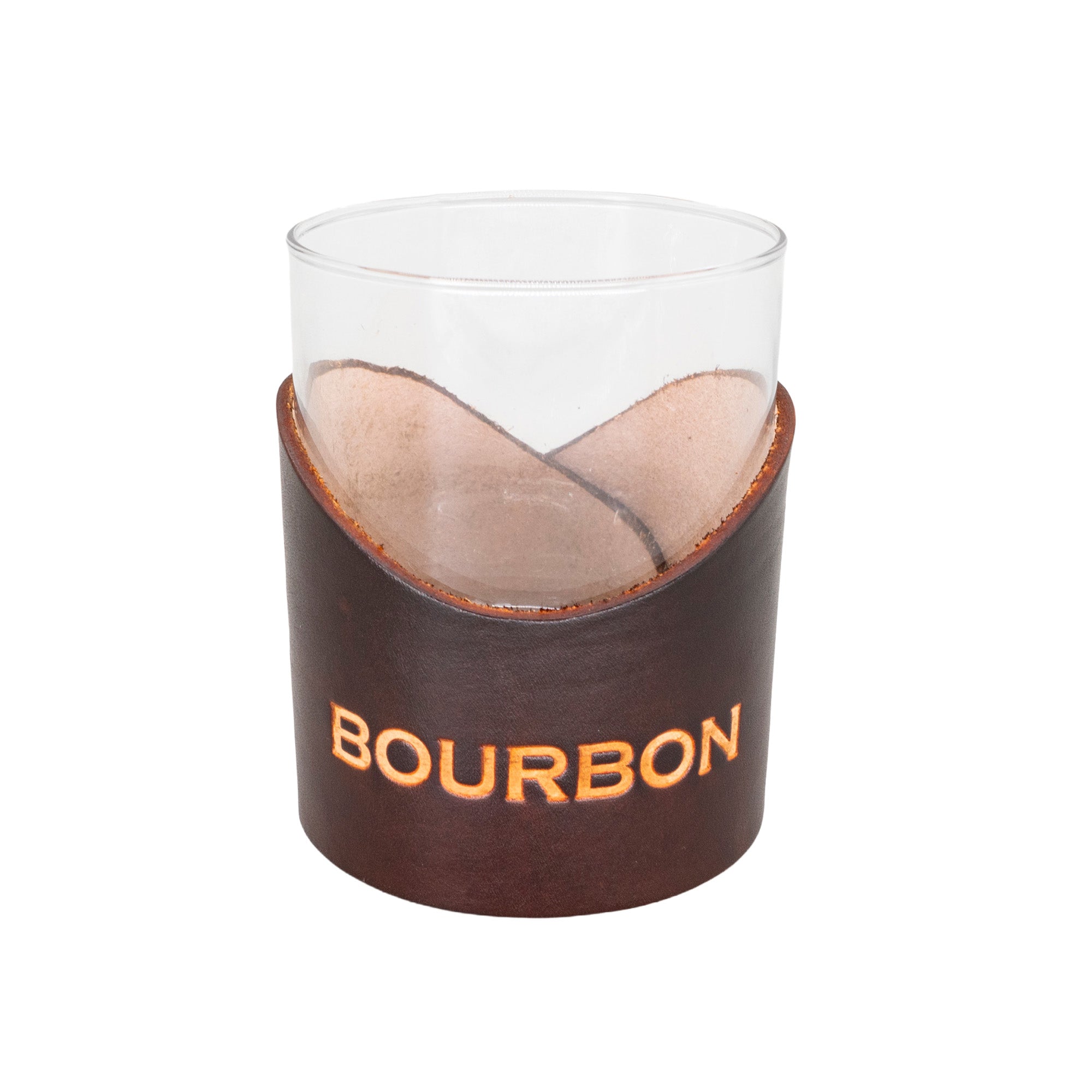 "Bourbon" Whiskey Glass