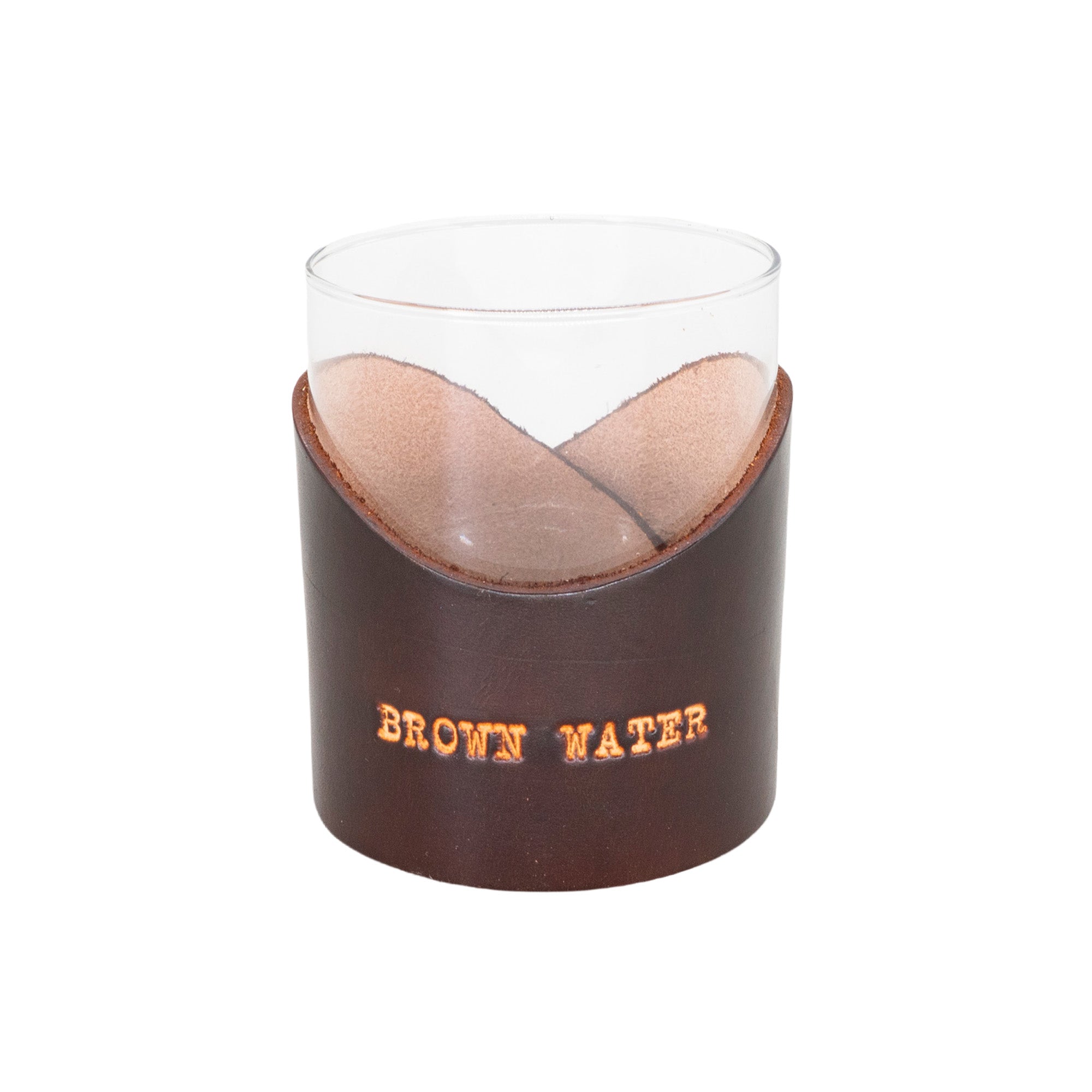 Brown Water Whiskey Glass