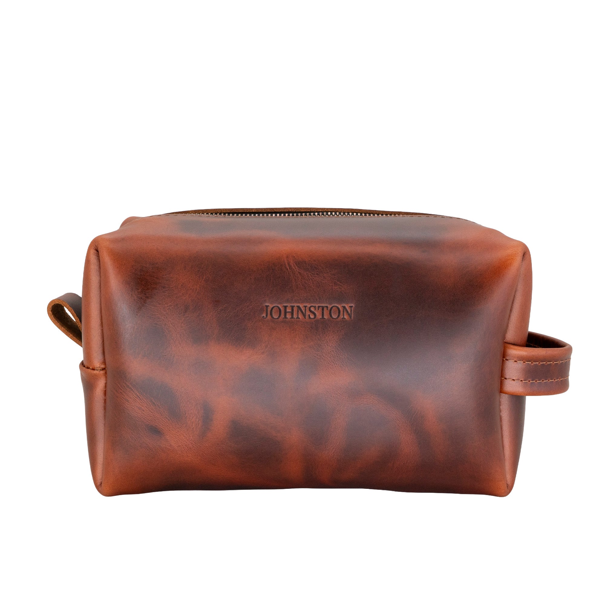 Leather Dopp Kit - Gentleman's Travel Kit