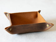 Folklore Leather Catch All Tray