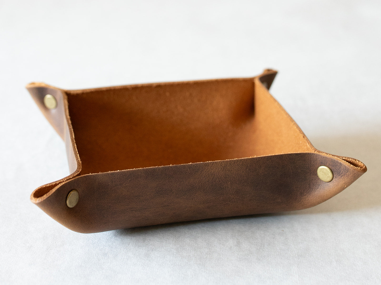 Folklore Leather Catch All Tray