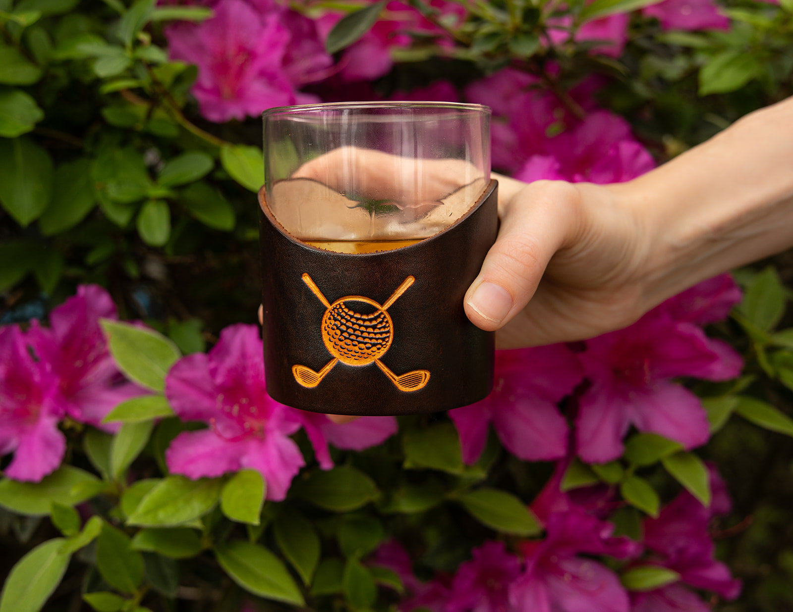 Golf Whiskey Glass