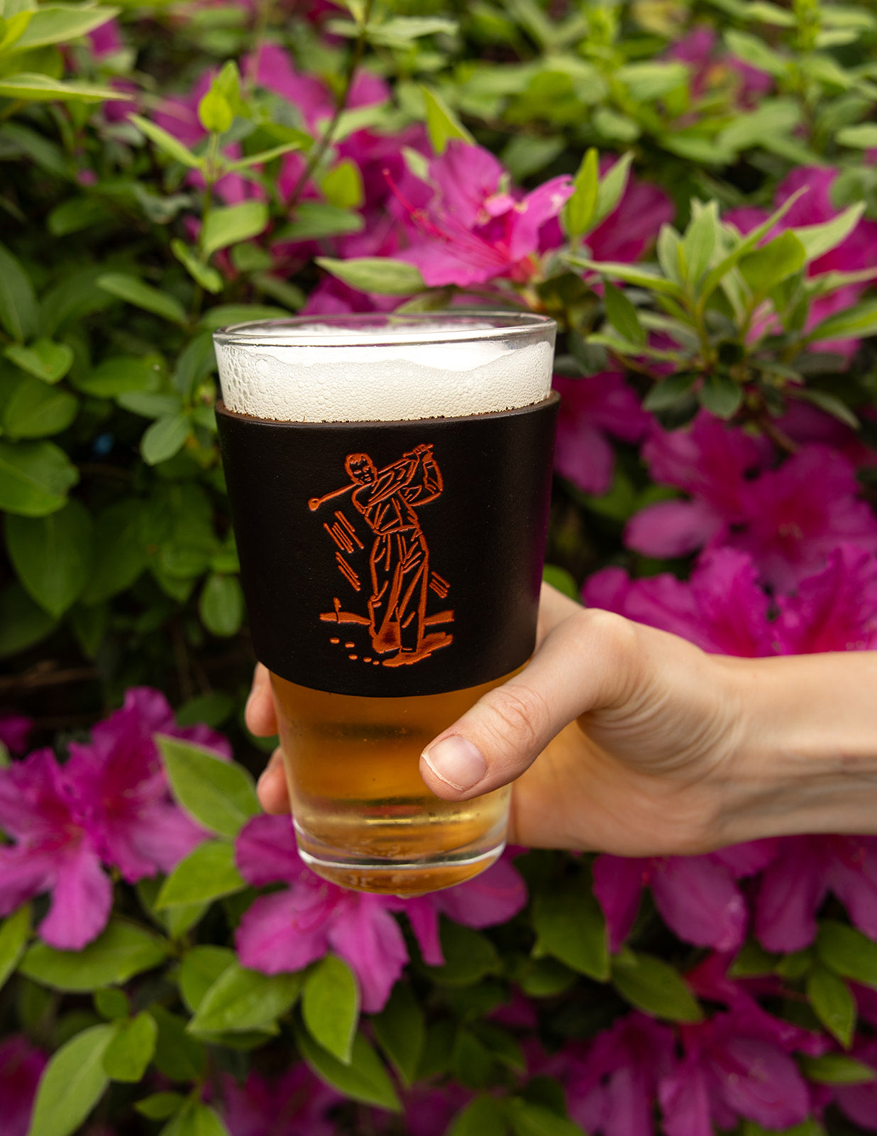 Golfer Pint Glass