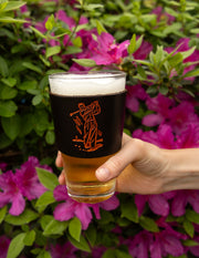Golfer Pint Glass