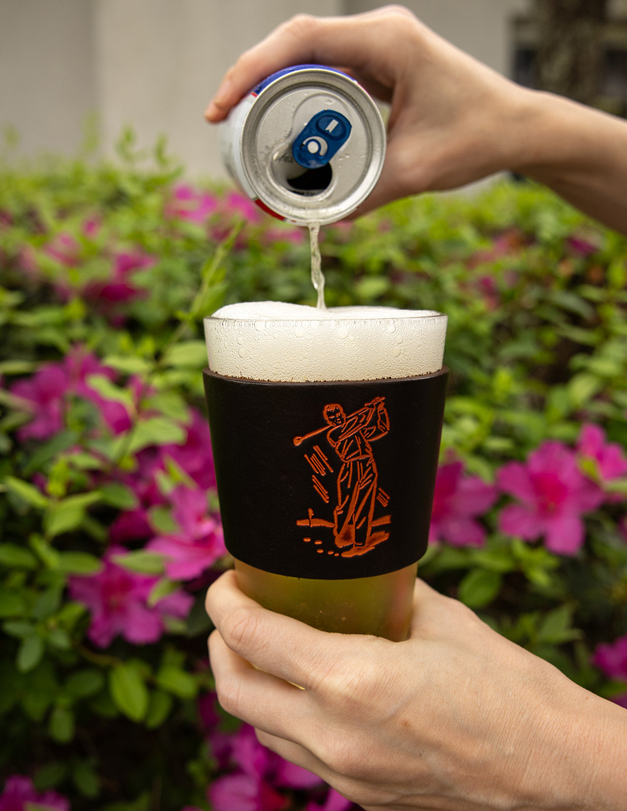 Golfer Pint Glass