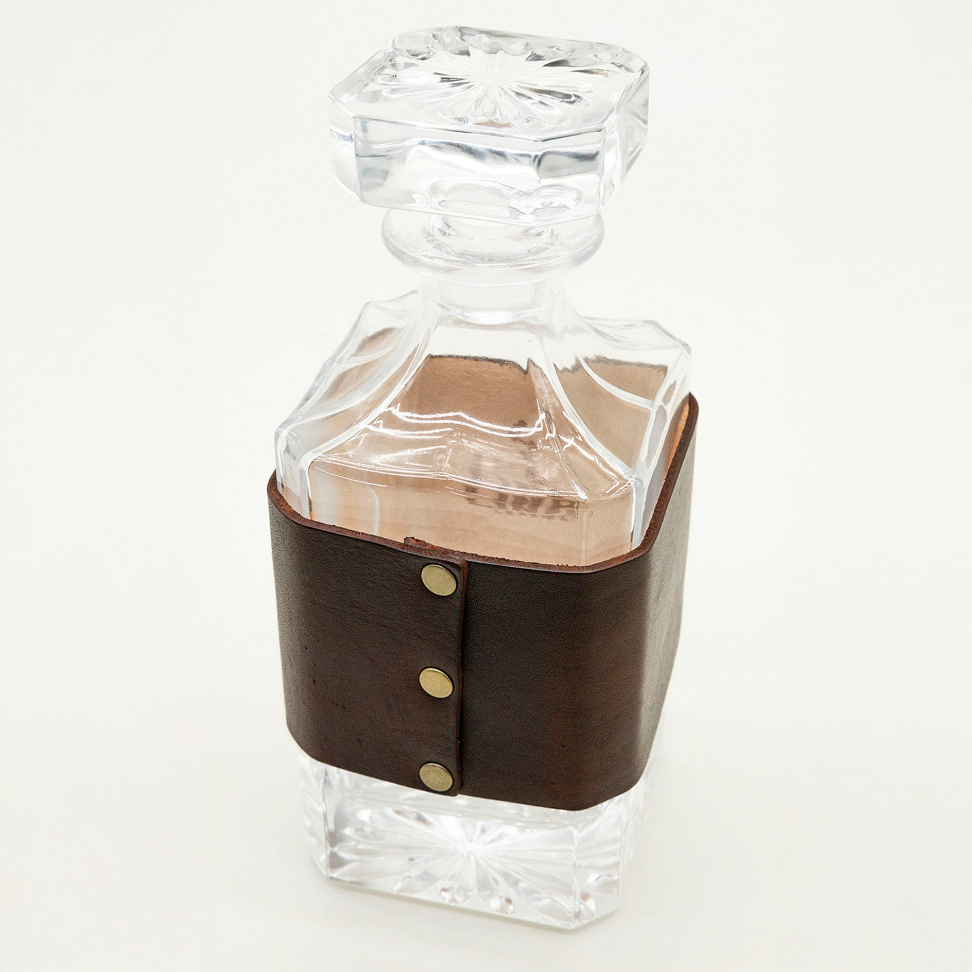 Leather Decanter