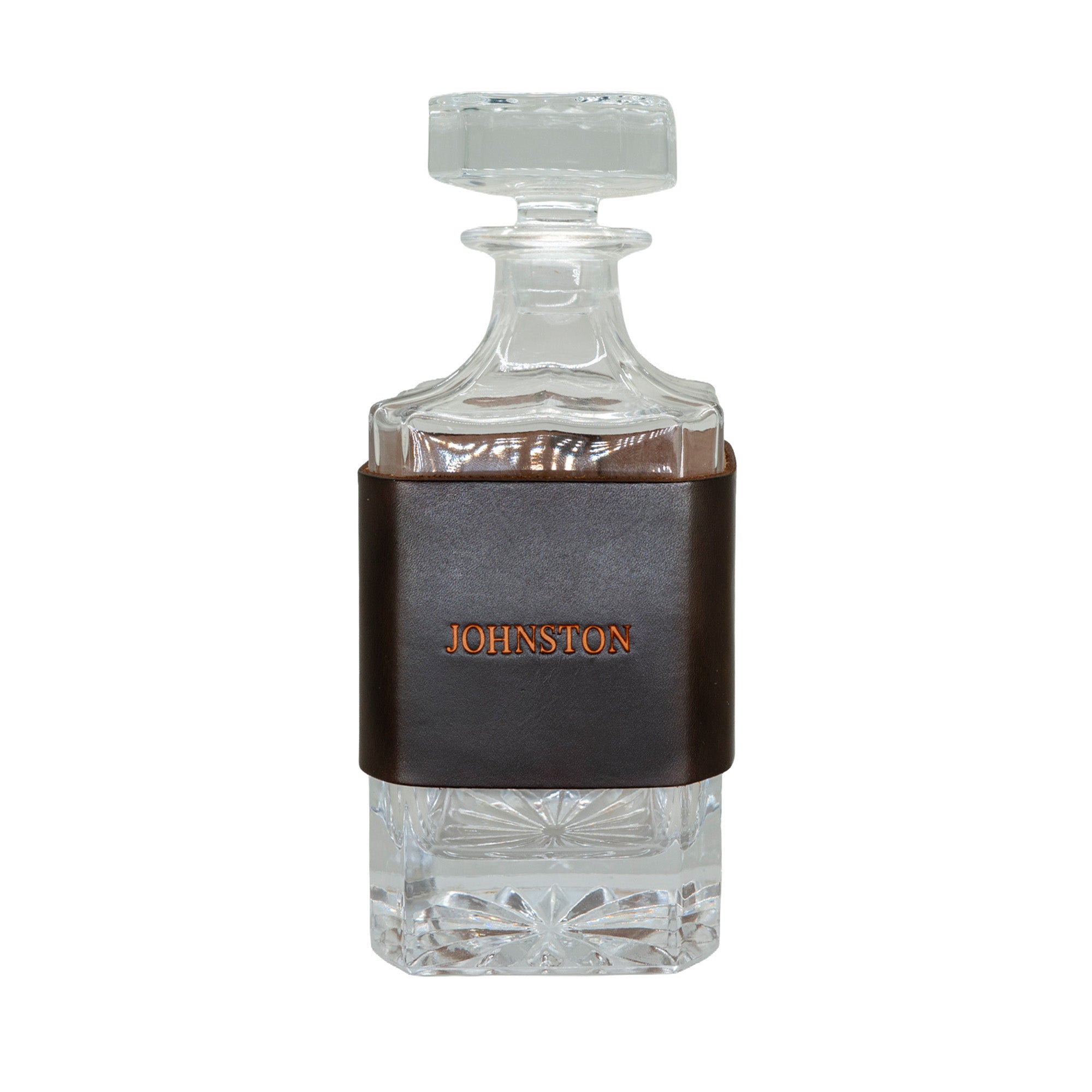 Leather Decanter