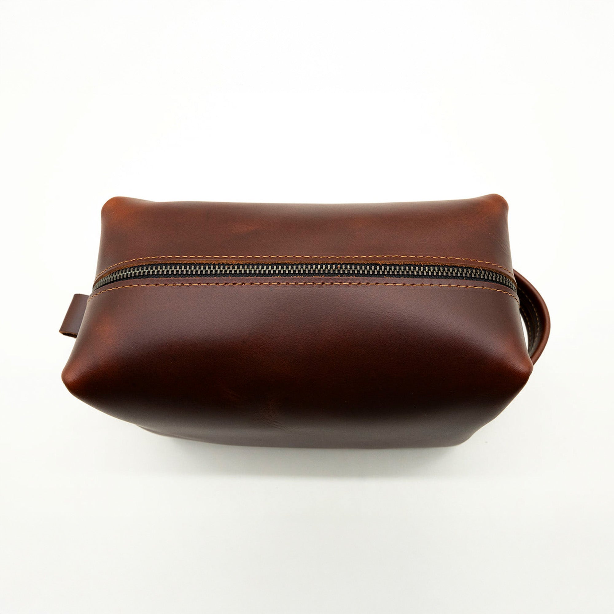 Leather Dopp Kit - Gentleman's Travel Kit