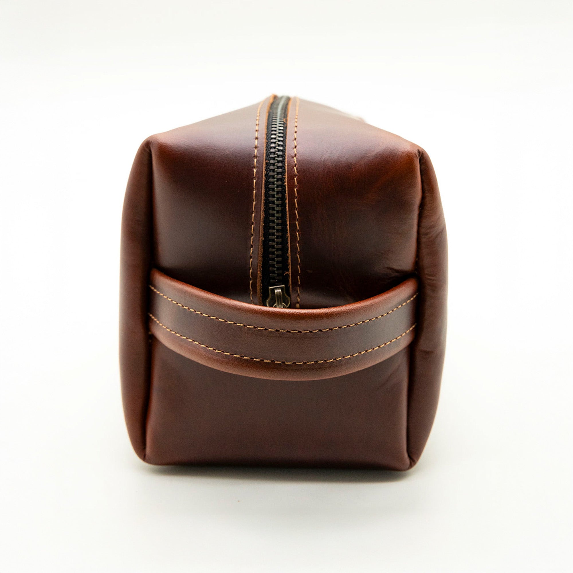 Leather Dopp Kit - Gentleman's Travel Kit