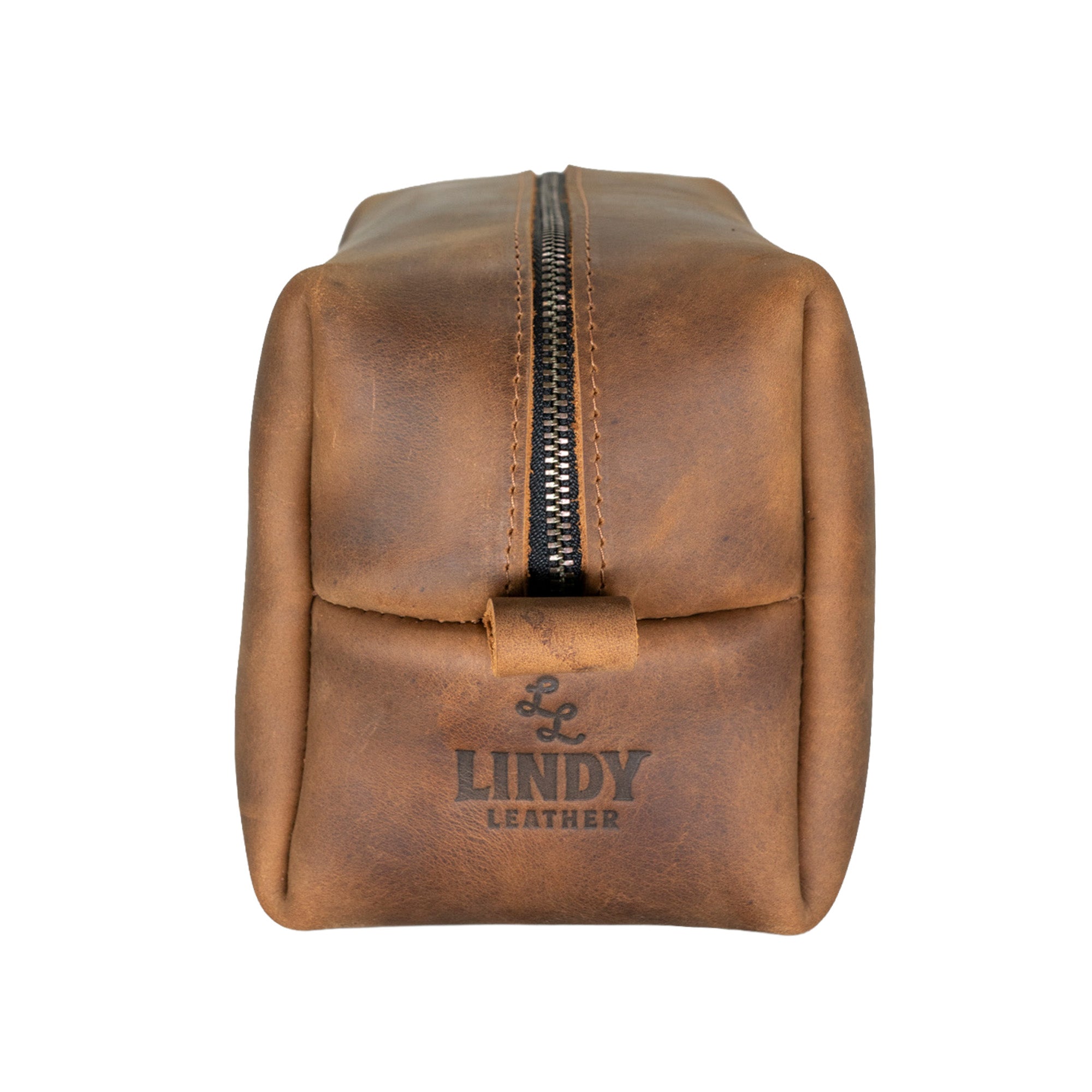 Leather Dopp Kit - Gentleman's Travel Kit