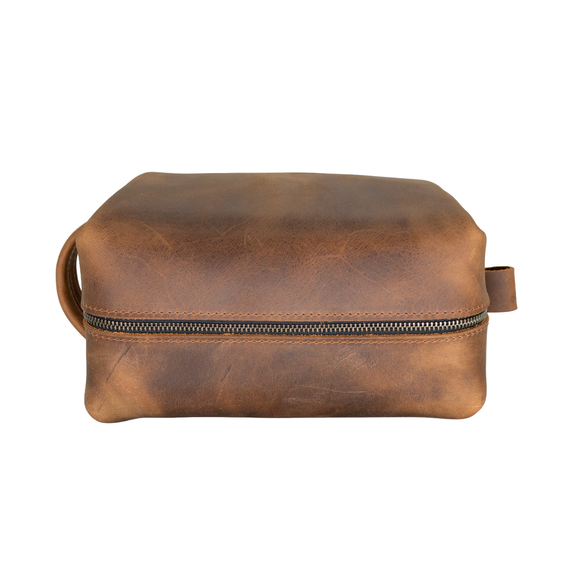 Leather Dopp Kit - Gentleman's Travel Kit