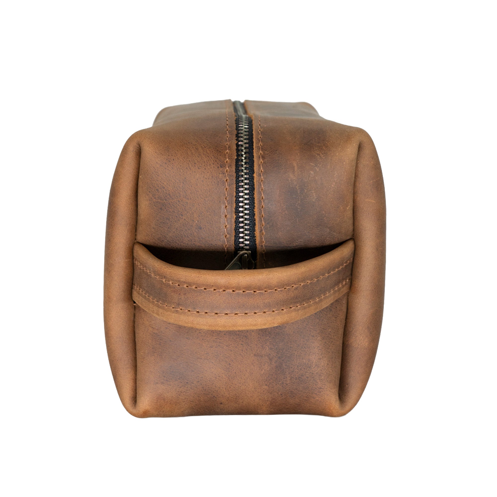 Leather Dopp Kit - Gentleman's Travel Kit