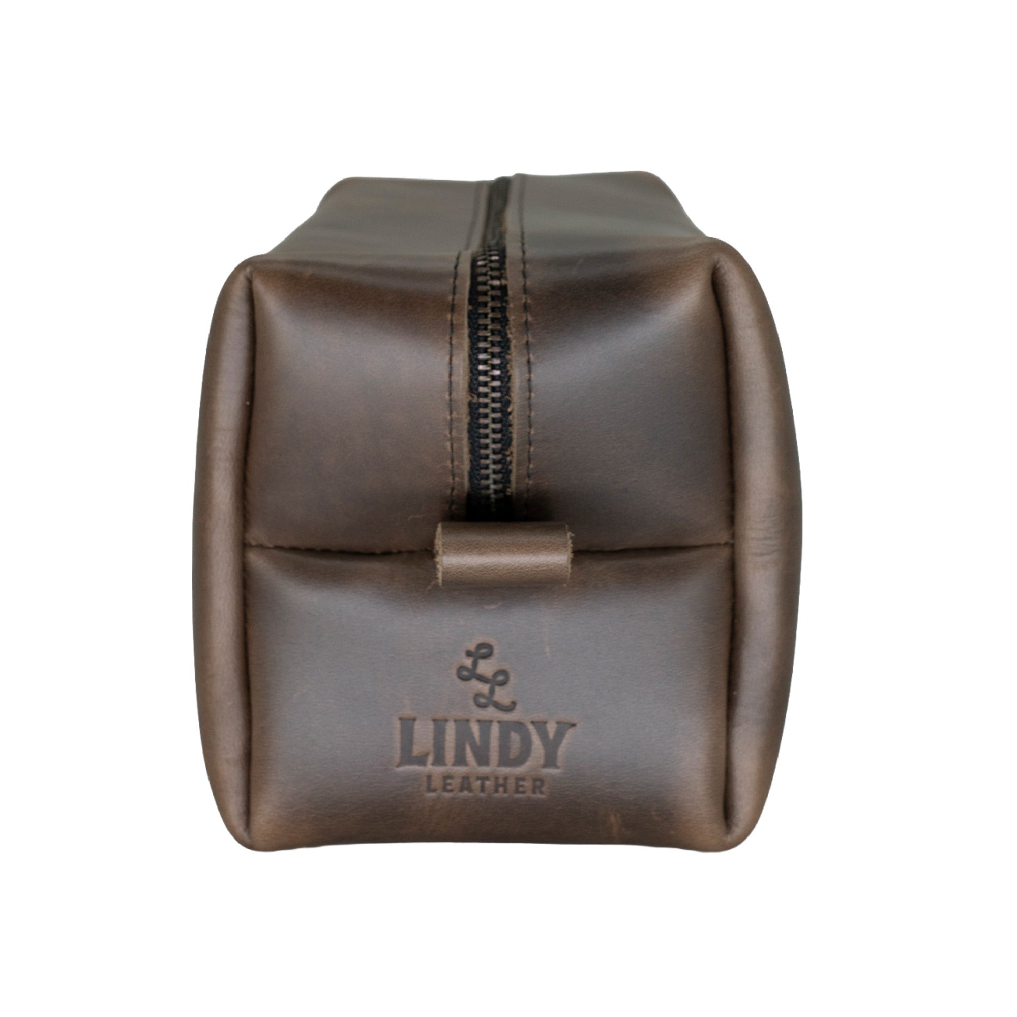 Leather Dopp Kit - Gentleman's Travel Kit