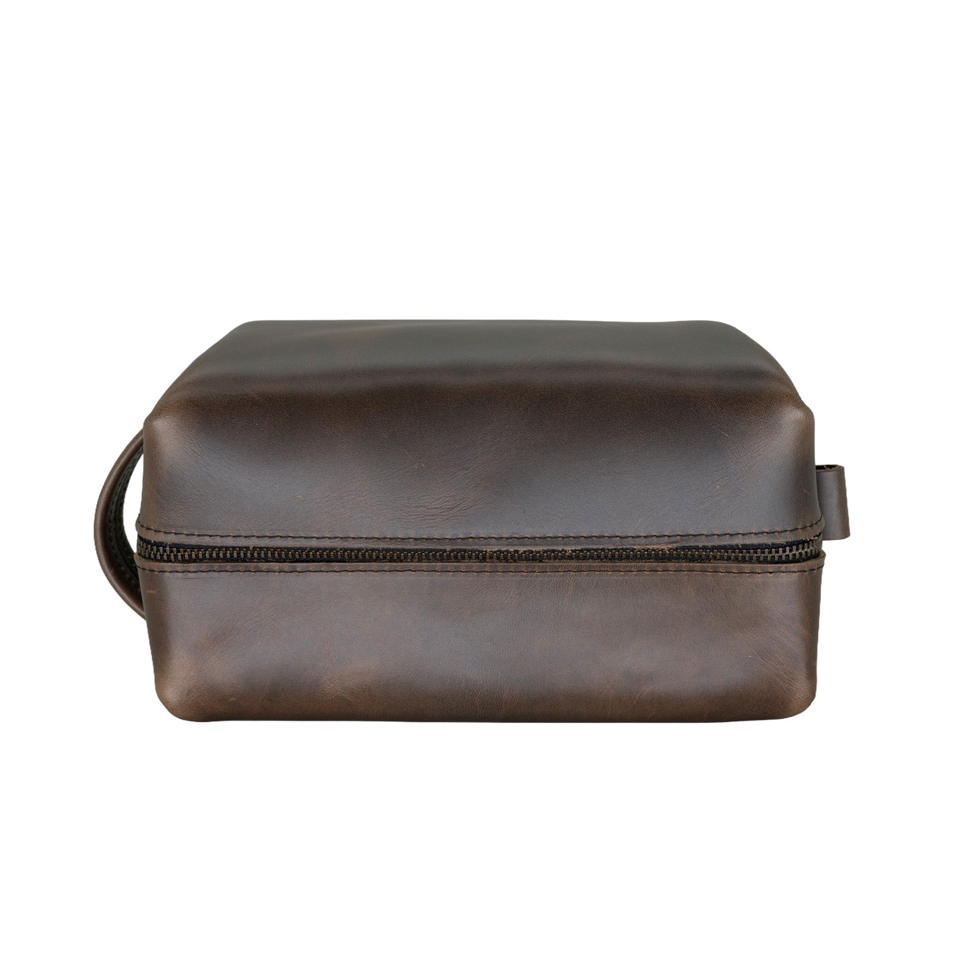 Leather Dopp Kit - Gentleman's Travel Kit