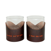 Johnny Cash Whiskey Glass Set