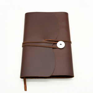 Open image in slideshow, Handmade Leather Journal
