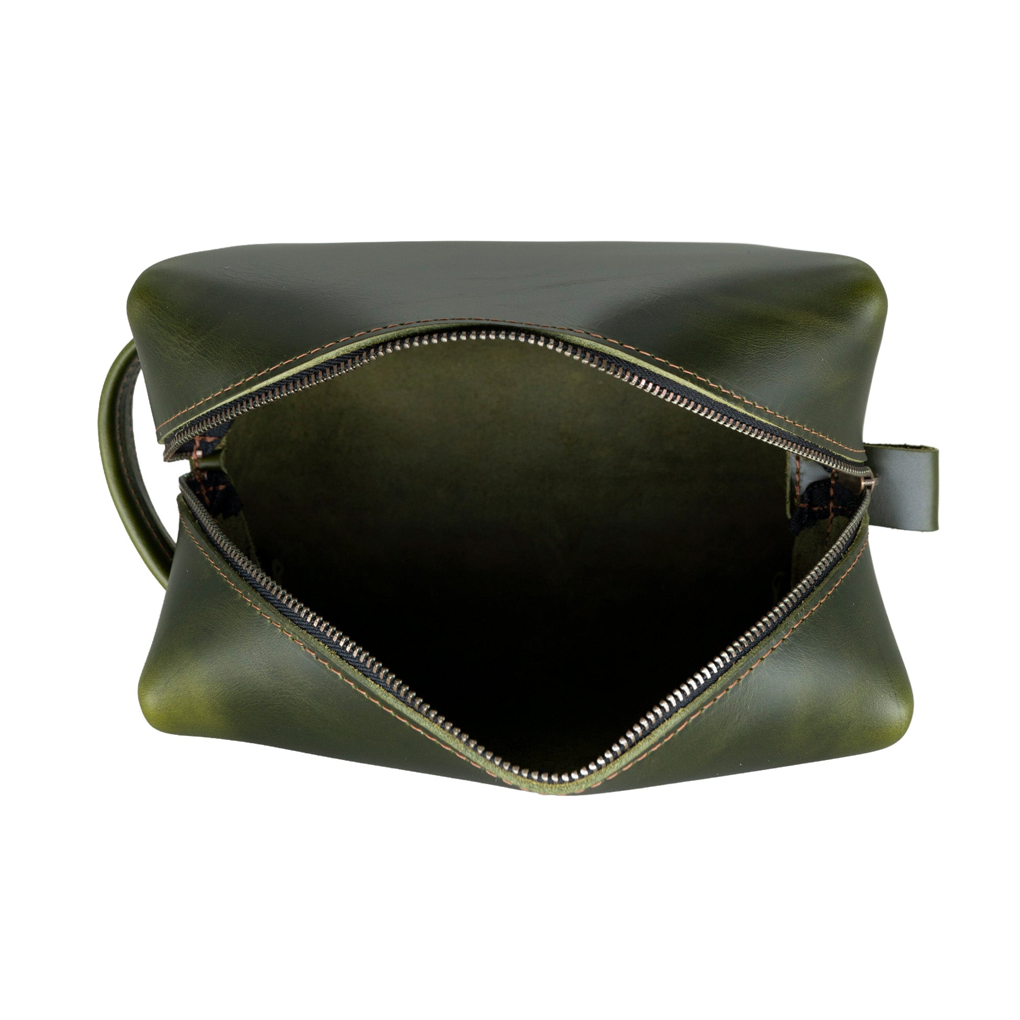 Leather Dopp Kit - Gentleman's Travel Kit