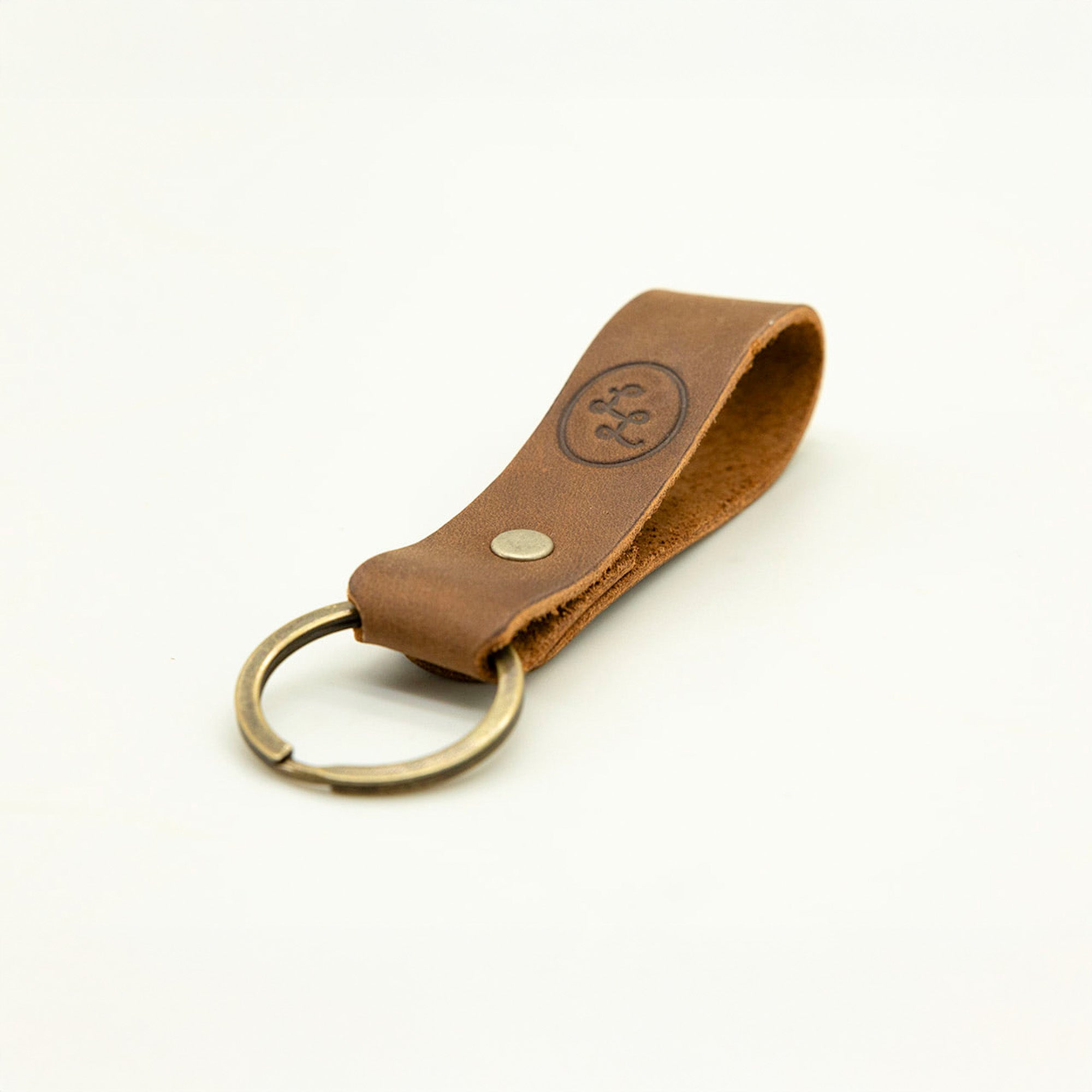 Leather Key Ring - Keychain | Full Grain Leather Handcrafted
