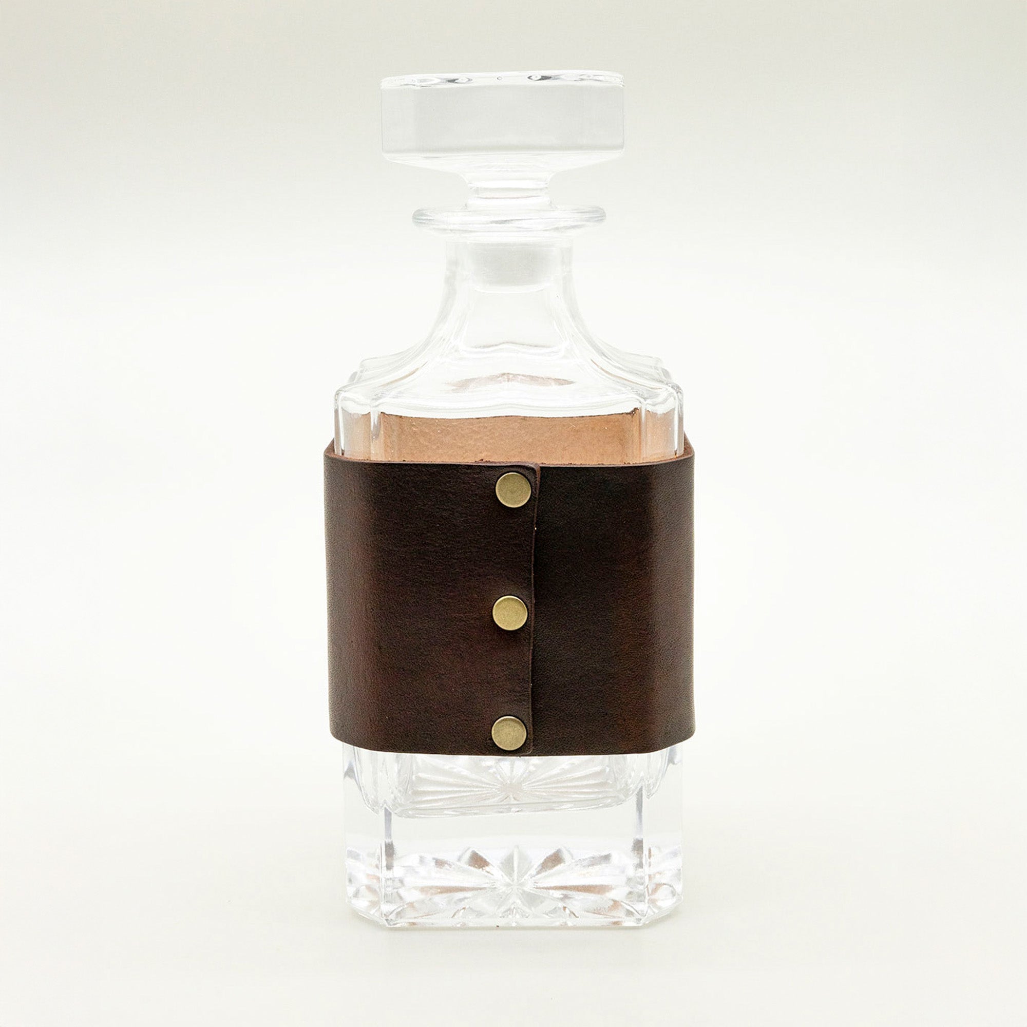 Leather Decanter