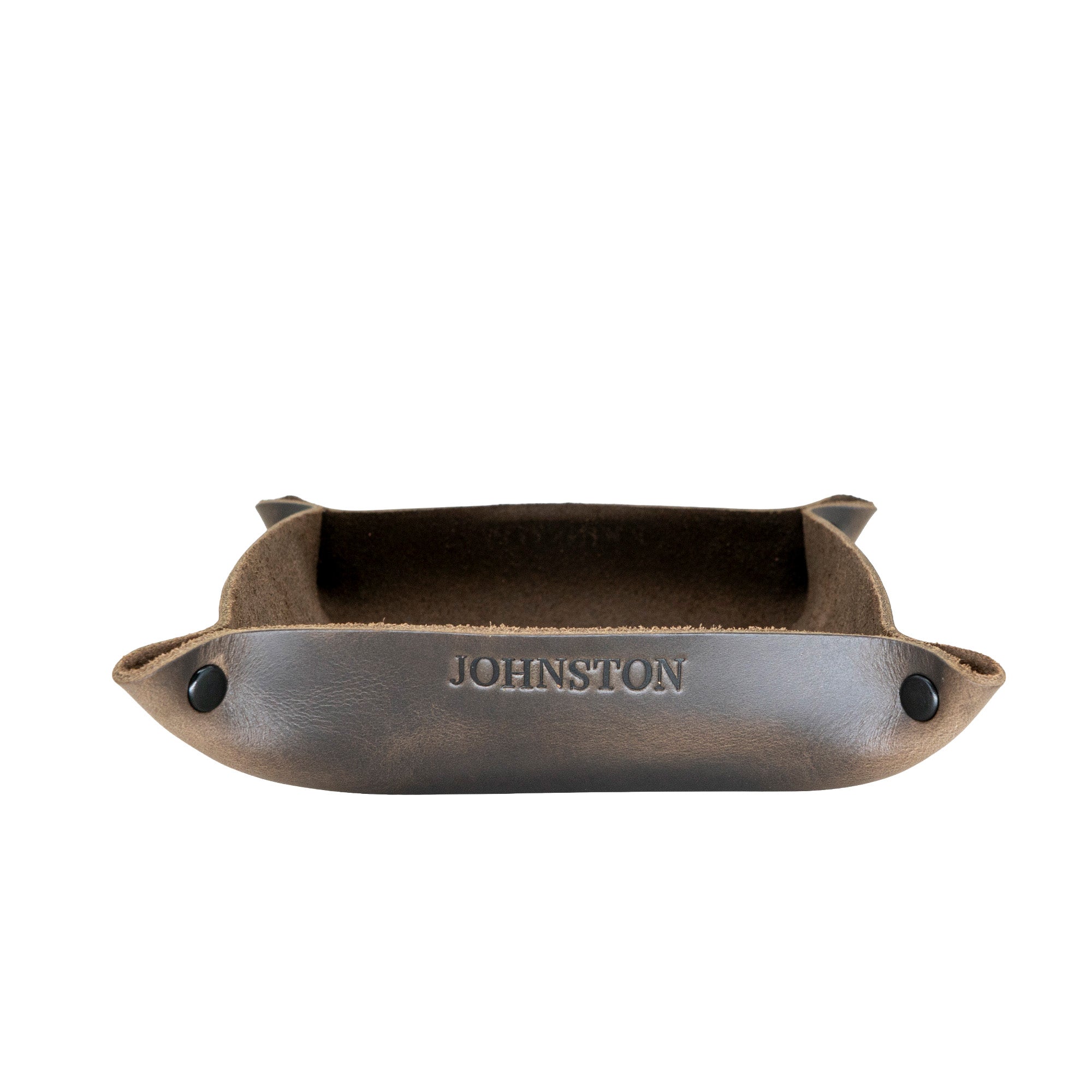 Valet Tray - Catch All Tray | Full Grain Leather Handcrafted