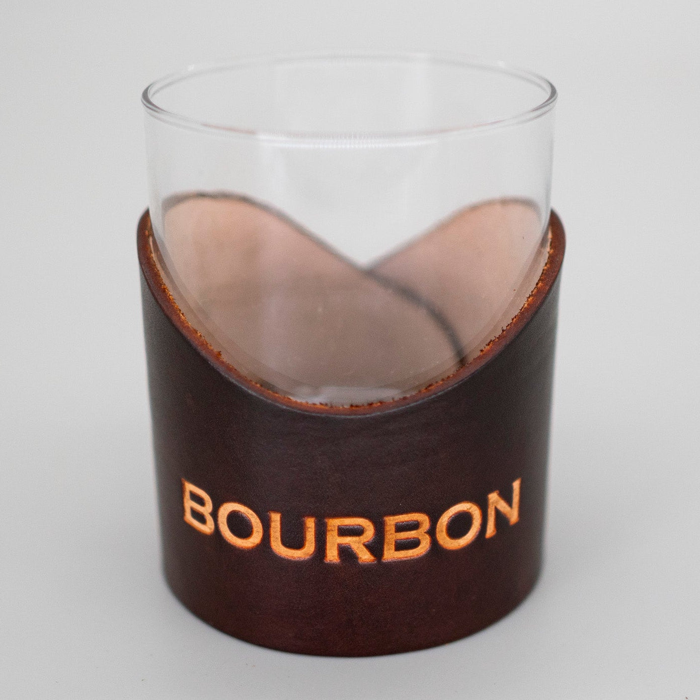 "Bourbon" Whiskey Glass