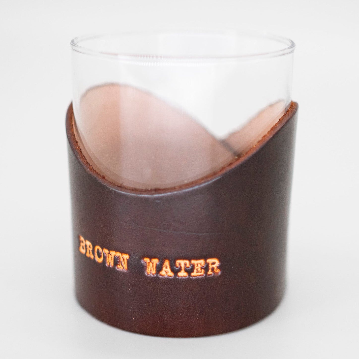 Brown Water Whiskey Glass