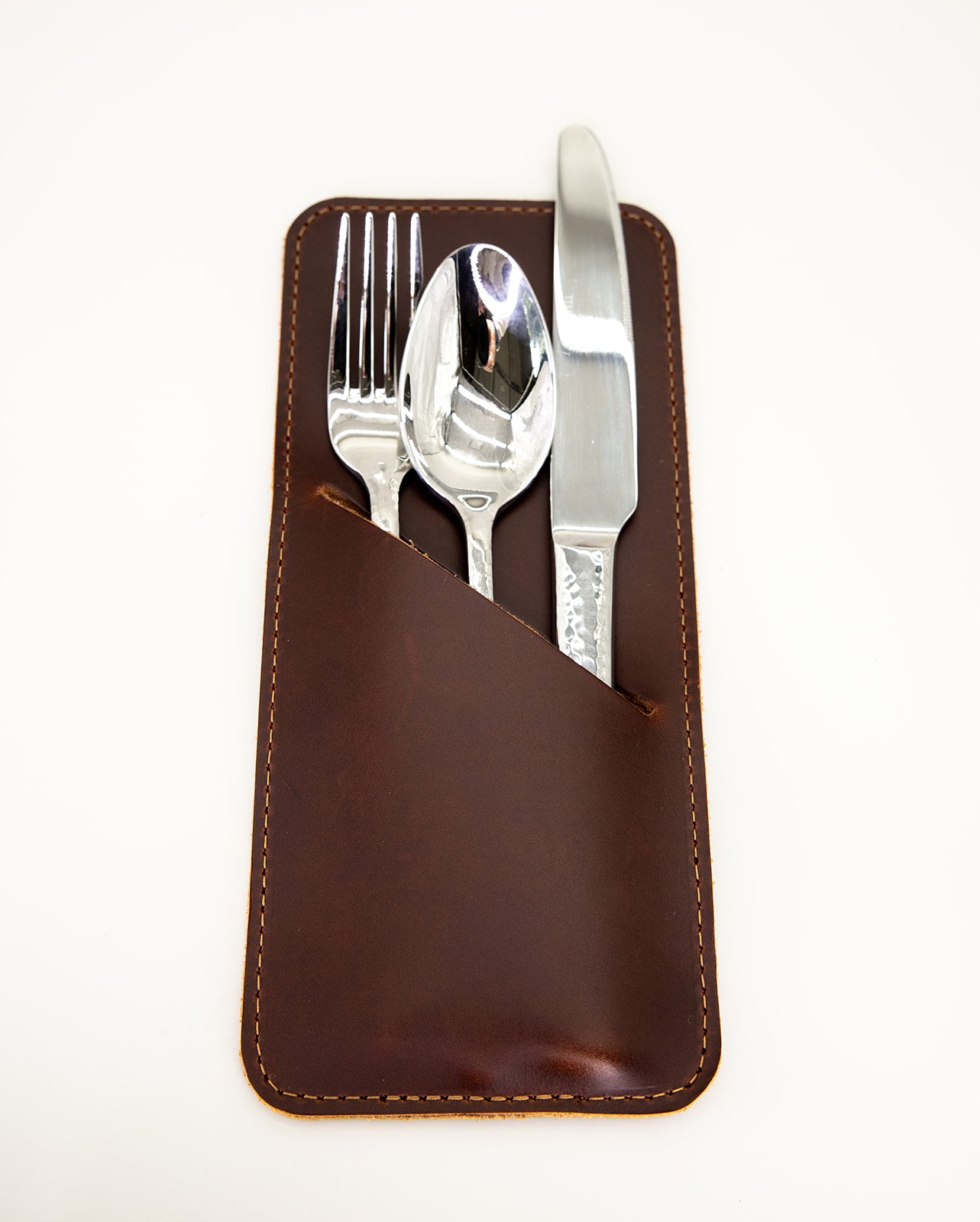 Leather Cutlery Holder