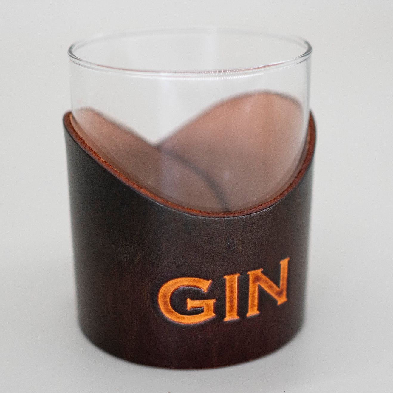 "Gin" Whiskey Glass