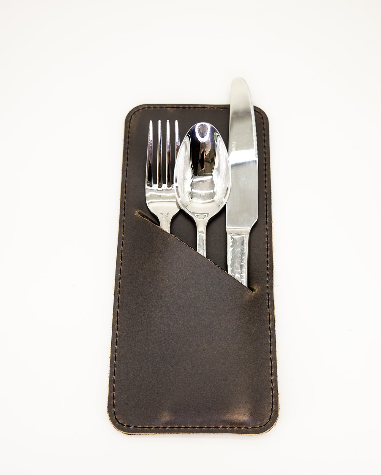 Leather Cutlery Holder