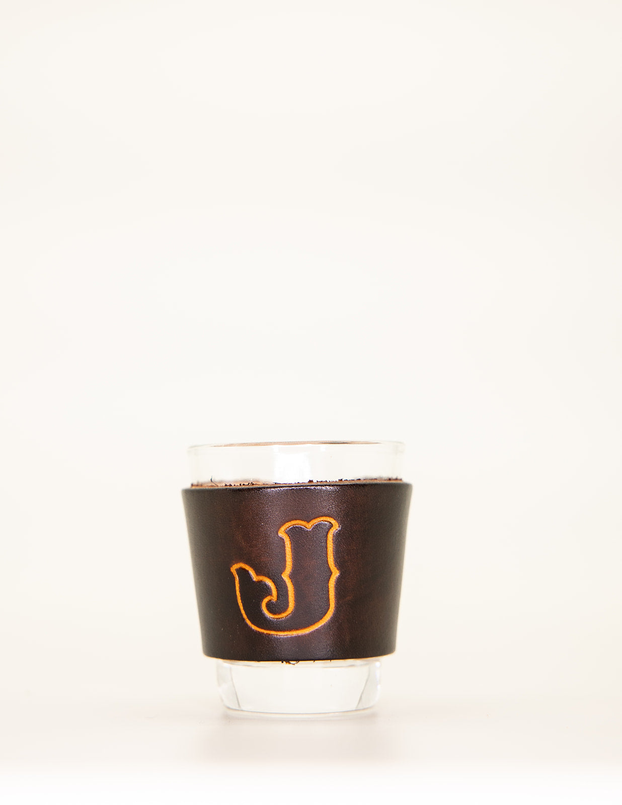 Large Initial Shot Glass