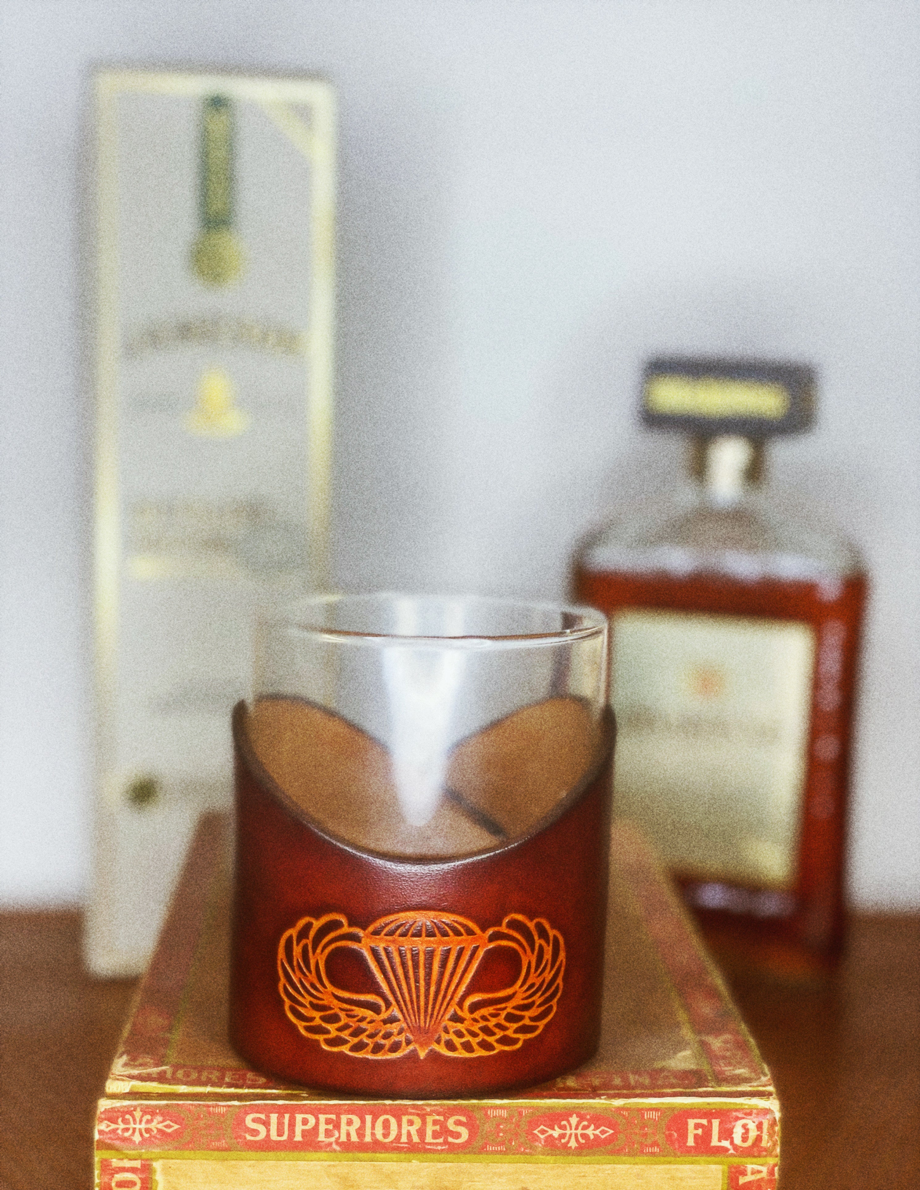 Motley Whiskey Glass