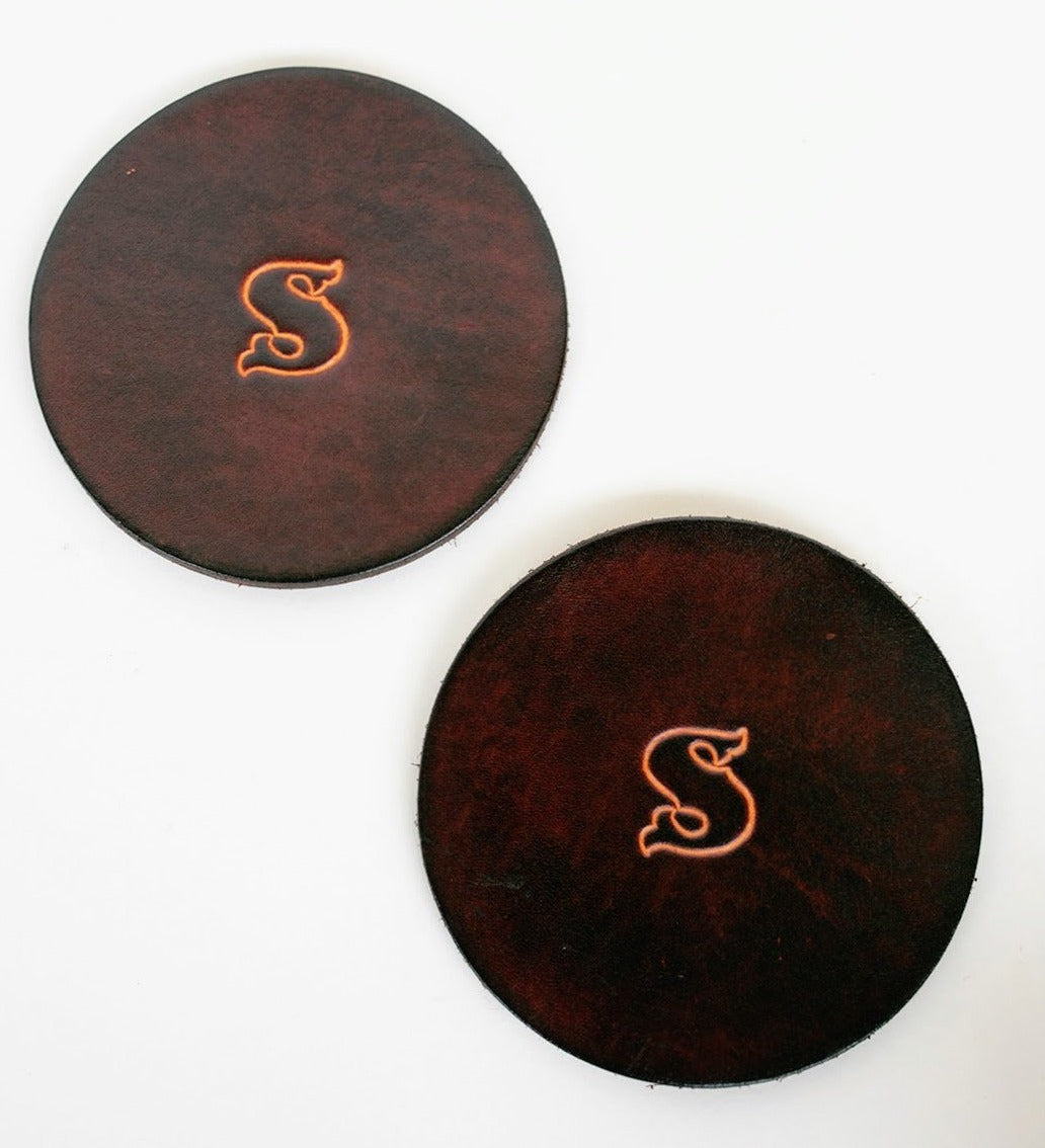 Leather Custom Coaster