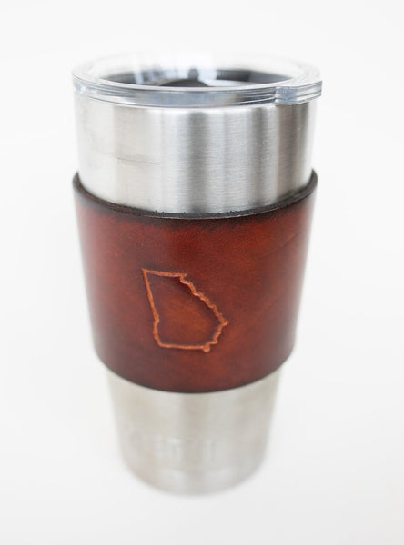Yeti and Tervis Western Leather Rein Style Cup – Whitaker Leather