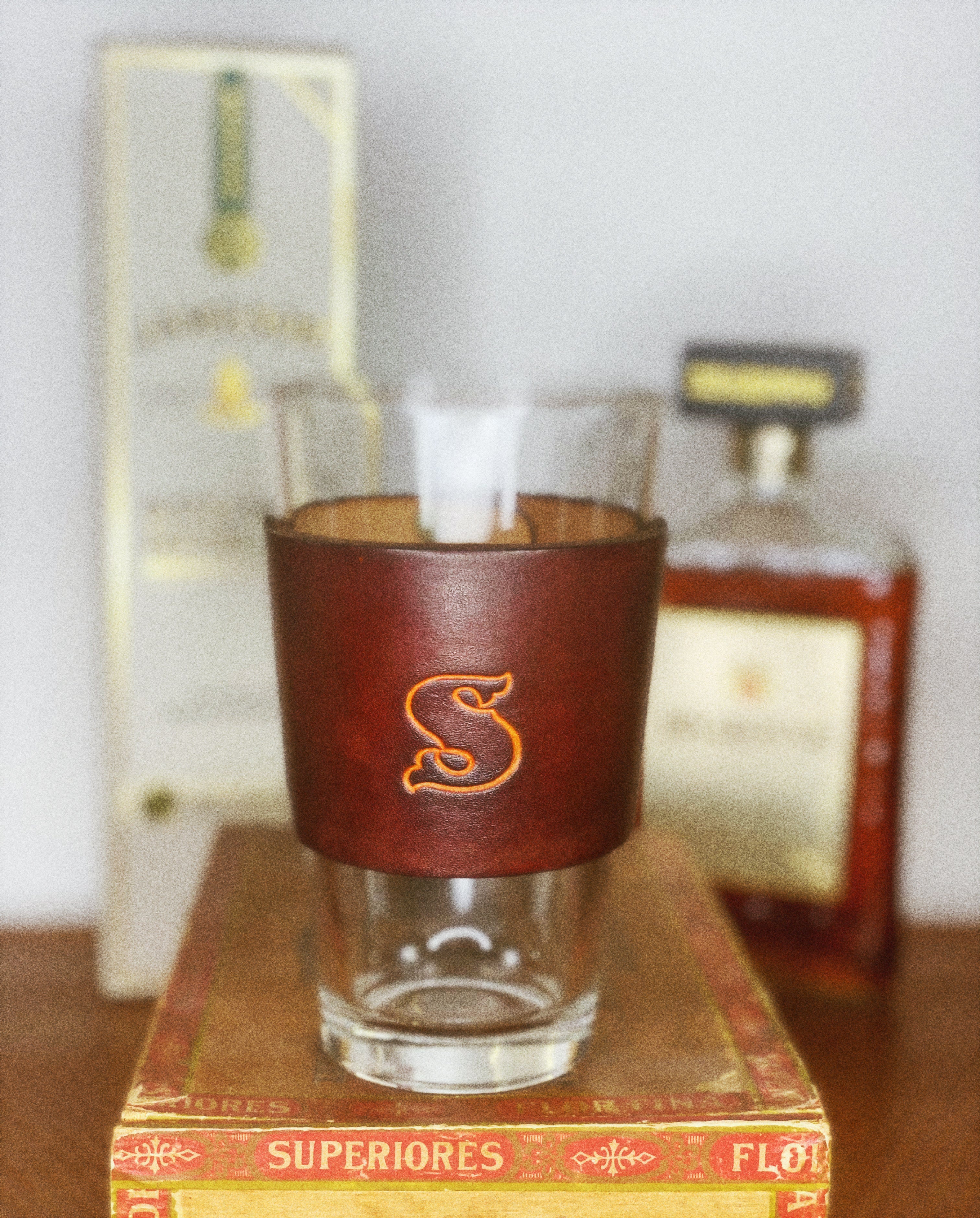 Large Initial Pint Glass