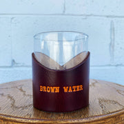 Brown Water Whiskey Glass
