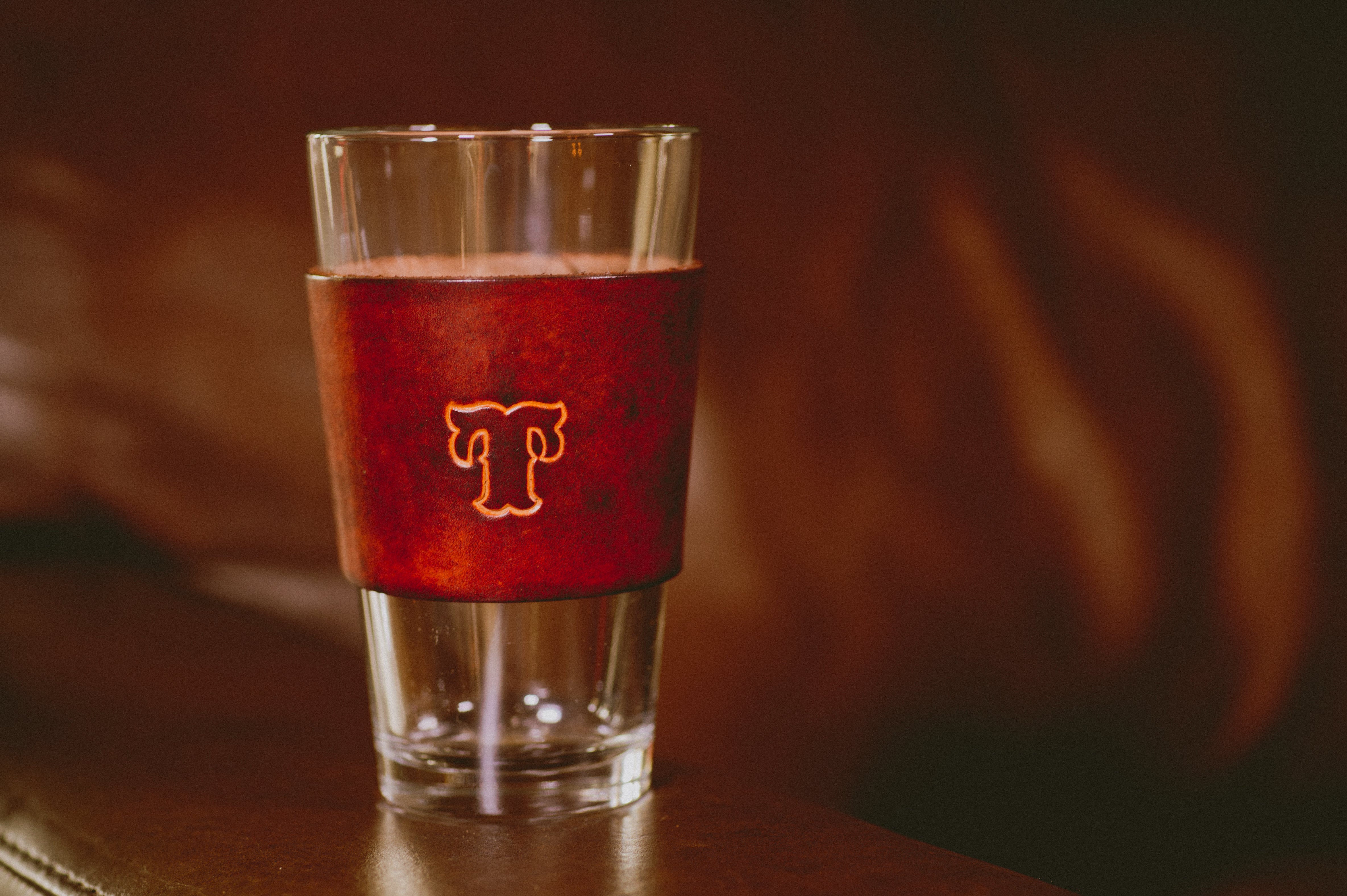 Large Initial Pint Glass