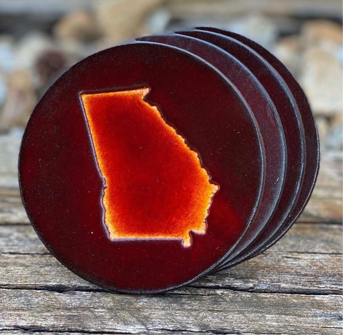 Leather Custom Coaster